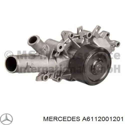 Do koszyka A6112001201 Mercedes Pompa chłodząca wodna