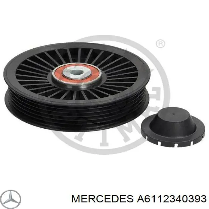 A6112340393 Mercedes Rolka prowadząca, kierunkowa paska napędowego