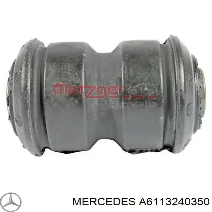 Do koszyka A6113240350 Mercedes Silenntblock ucha resoru