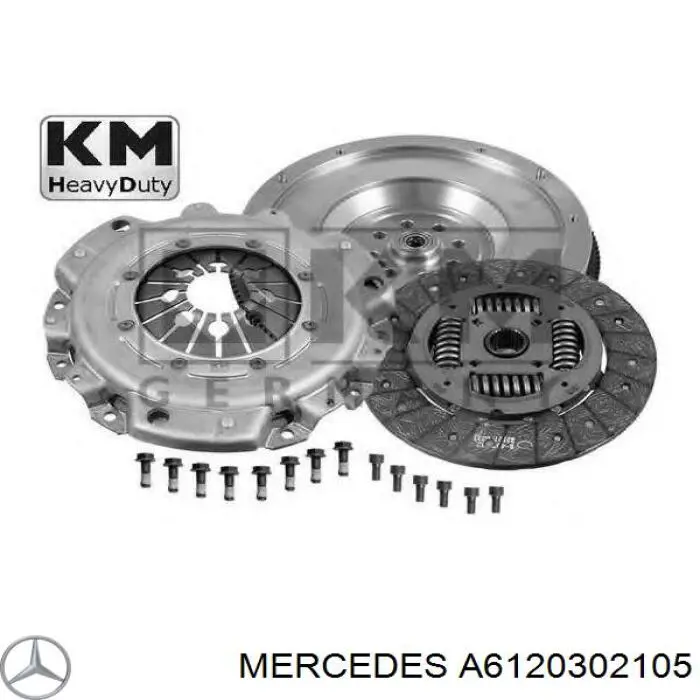 Do koszyka A6120302105 Mercedes Koło zamachowe silnika