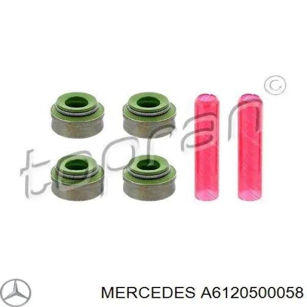 Uszczelniacz zaworu dolotowego/wylotowego, zestaw na silnik Mercedes A6120500058 cena, od 7,10 USD
