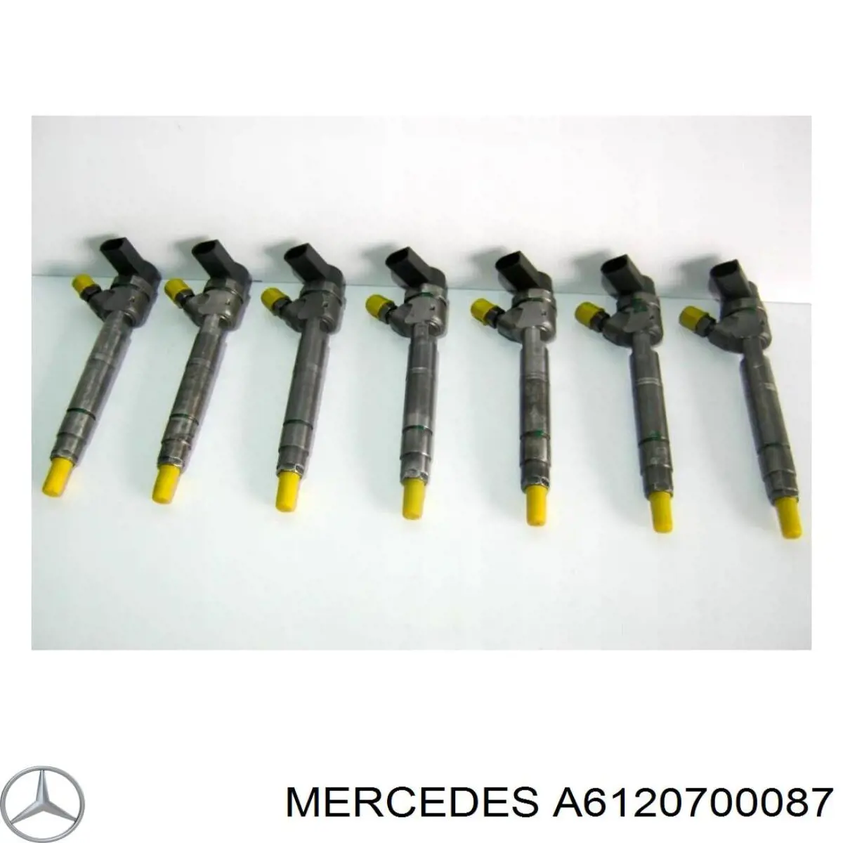 Wtryskiwacz paliwa Mercedes A6120700087 cena, od 158,34 USD
