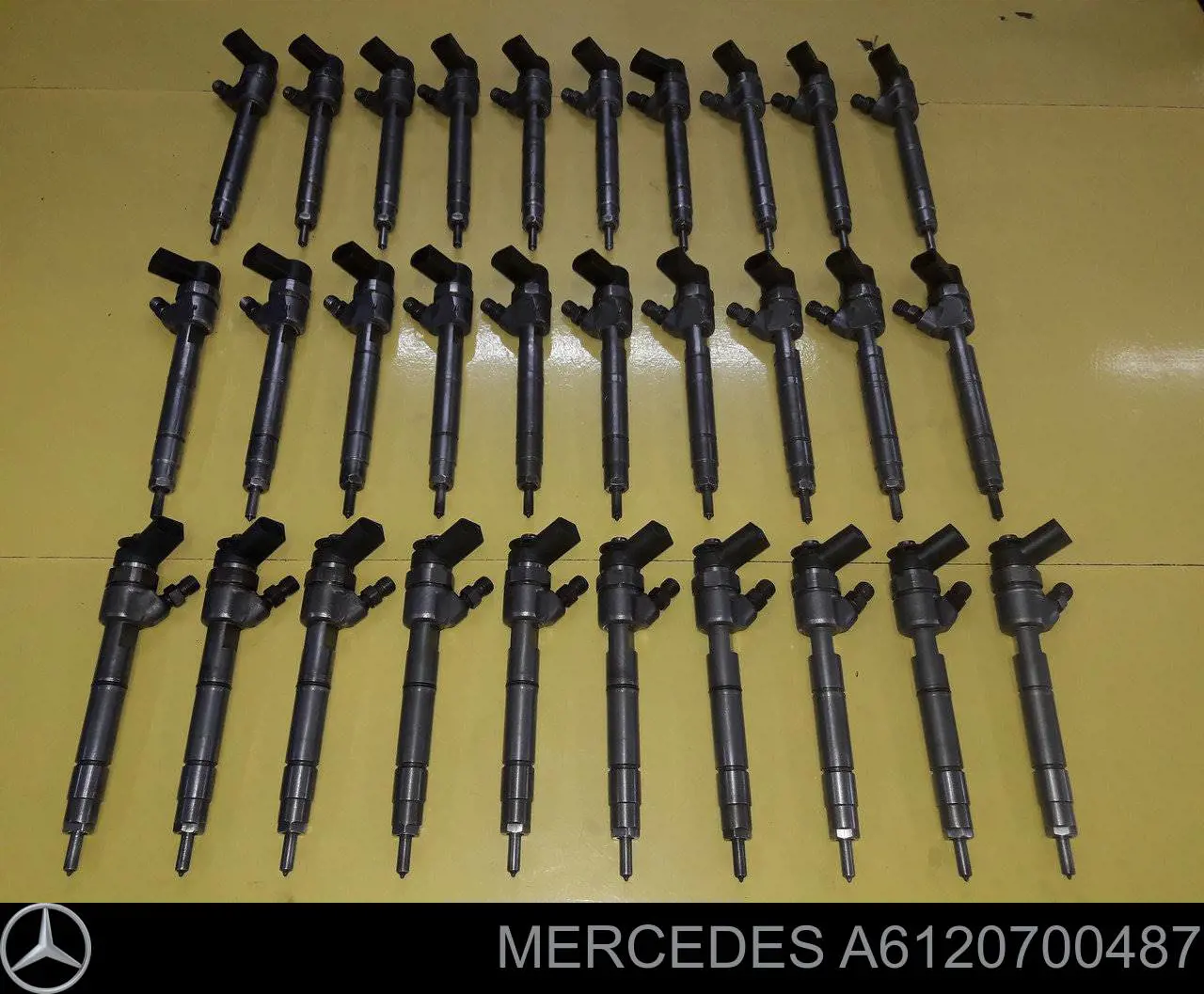 Wtryskiwacz paliwa Mercedes A6120700487 cena, od 49,99 USD