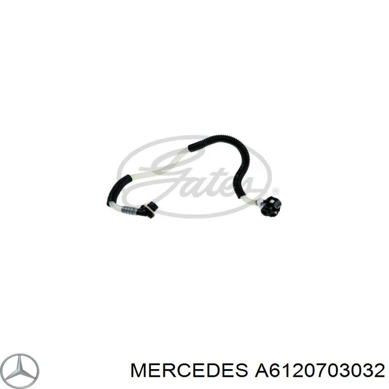 Rurka paliwa, zwrotna od wtryskiwaczy Mercedes A6120703032 cena, od 20,19 USD