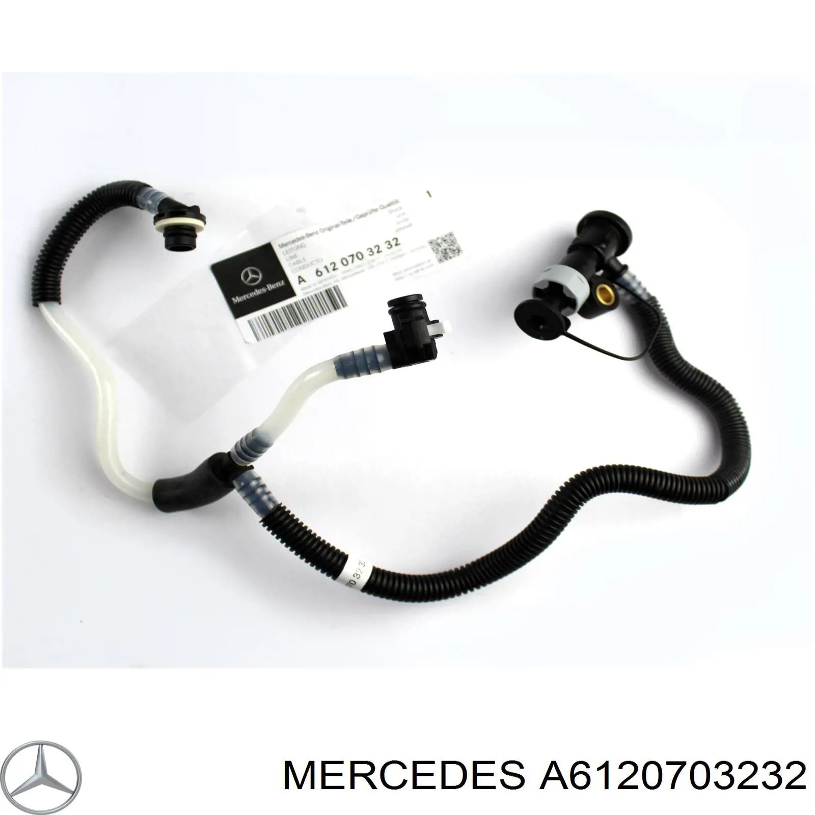 Rurka paliwa od pompy zasilającej do pompy wtryskowej Mercedes A6120703232 cena, od 56,80 USD