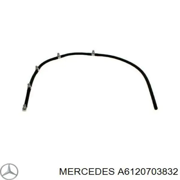 Rurka paliwa, zwrotna od wtryskiwaczy Mercedes A6120703832 cena, od 26,42 USD