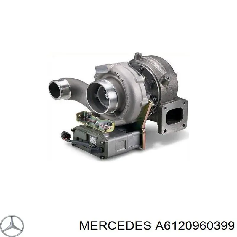 Do koszyka A6120960399 Mercedes Turbina