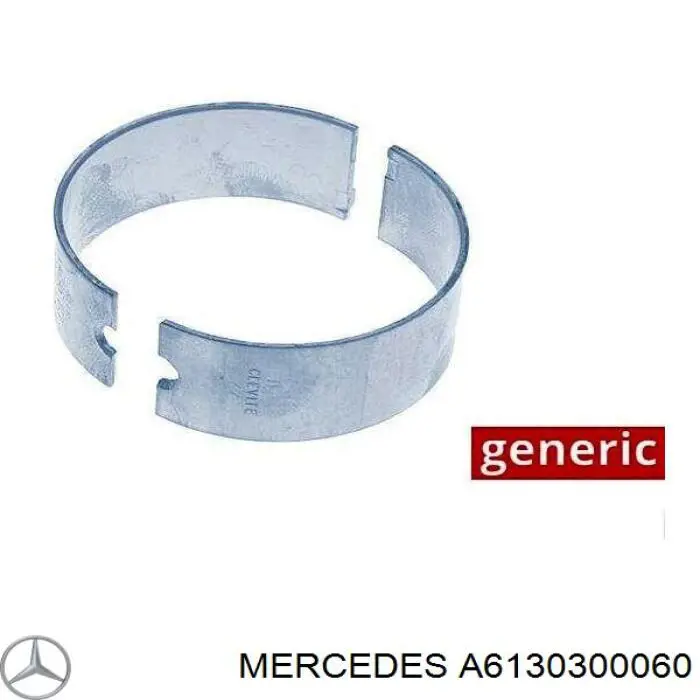 Panewki korbowodowe wału korbowego, zestaw, standardowe (STD) Mercedes A6130300060 cena, od 26,35 USD