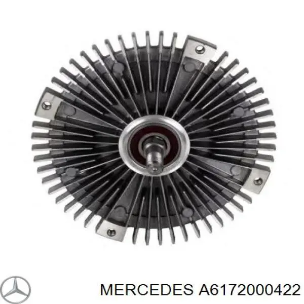Sprzęgło wiskotyczne wentylatora chłodzenia Mercedes A6172000422 cena, od 111,68 USD