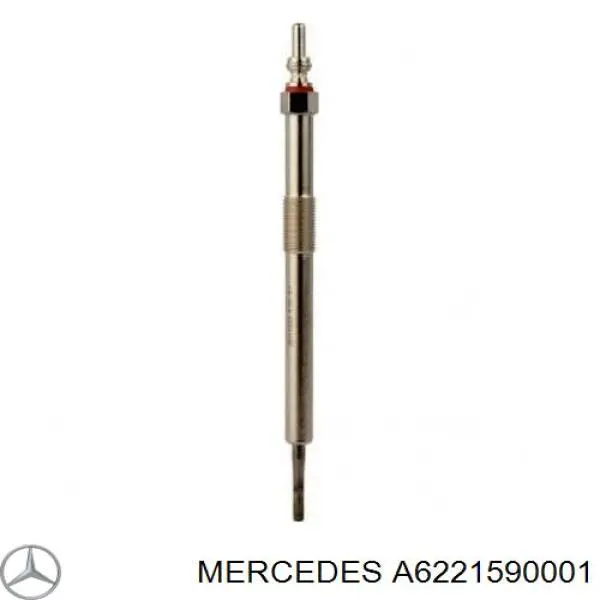 Świeca żarowa Mercedes A6221590001 cena, od 23,28 USD