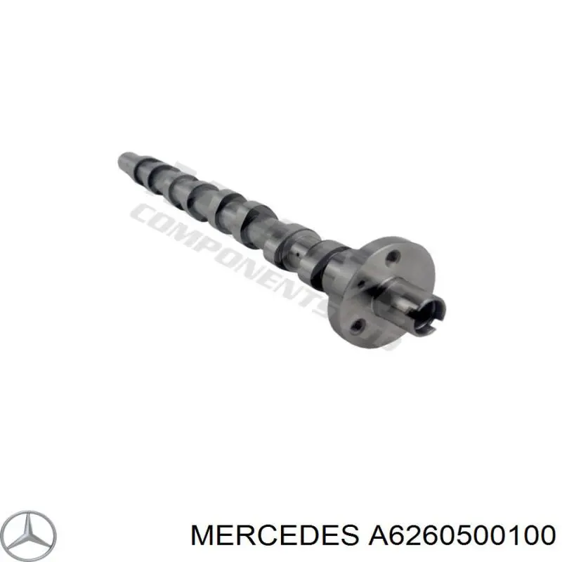 A6260500100 Mercedes Wał rozrządu silnika wylotowy, wydechowy