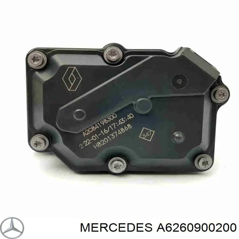 Przepustnica, komplet Mercedes A6260900200 cena, od 168,85 USD