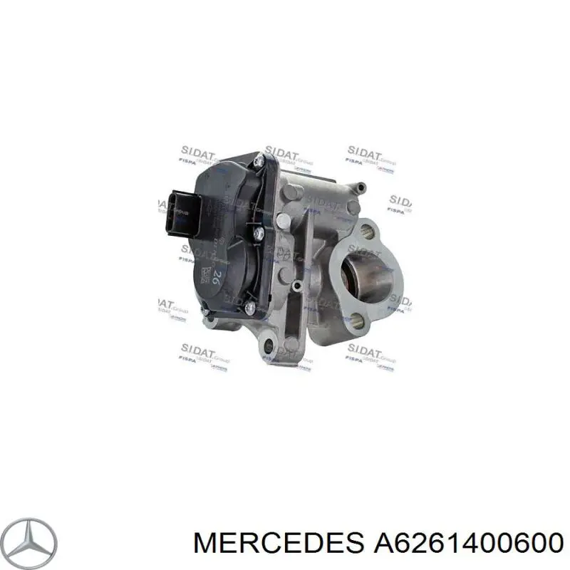 A6261400600 Mercedes Zawór recyrkulacji spalin EGR