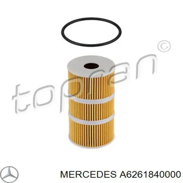 Do koszyka A6261840000 Mercedes Filtr oleju