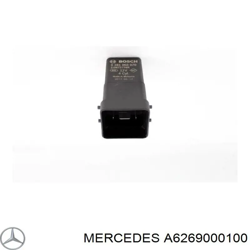 Przekaźnik świec żarowych Mercedes A6269000100 cena, od 45,97 USD