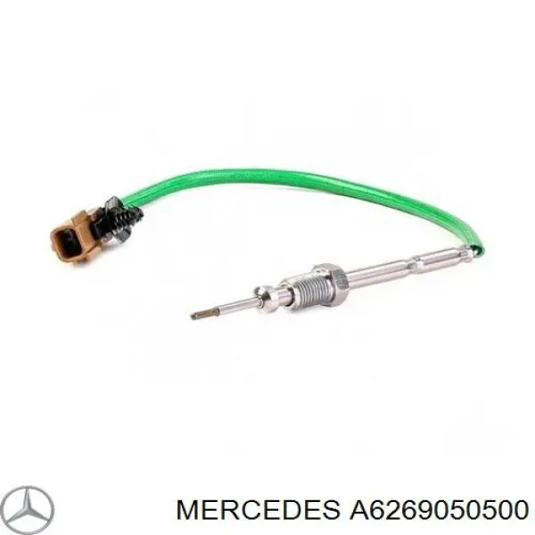 Czujnik temperatury spalin, przed filtrem cząstek stałych Mercedes A6269050500 cena, od 70,13 USD