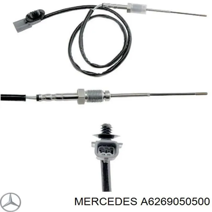 A6269050500 Mercedes Czujnik temperatury spalin, przed filtrem cząstek stałych