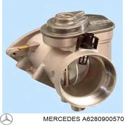 A6280900570 Mercedes Przepustnica, komplet