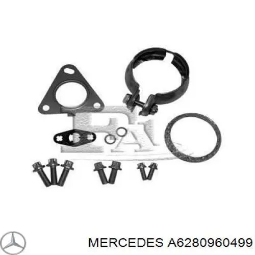 A6280960499 Mercedes Turbina