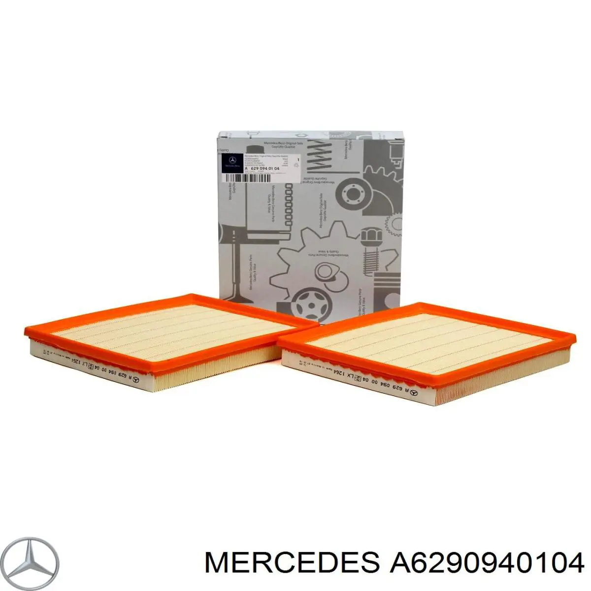 Filtr powietrza Mercedes A6290940104 cena, od 22,77 USD