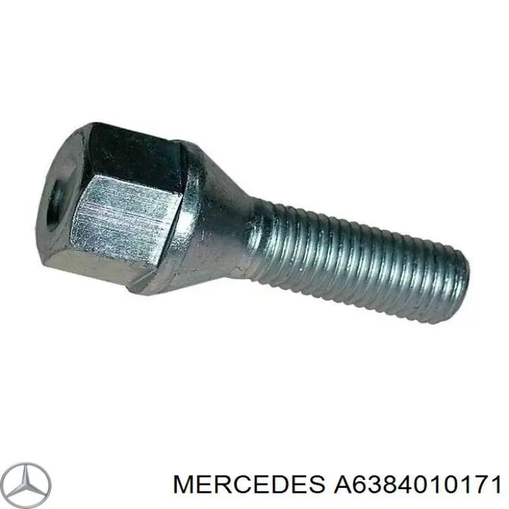 Do koszyka A6384010171 Mercedes Śruba koła