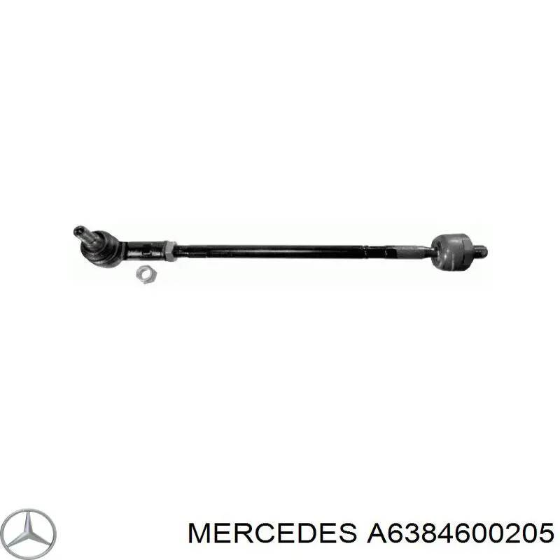 Do koszyka A6384600205 Mercedes Drążek kierowniczy kompletny