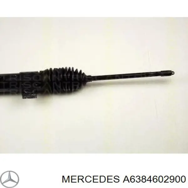 A6384602900 Mercedes Listwa kierownicza (maglownica)