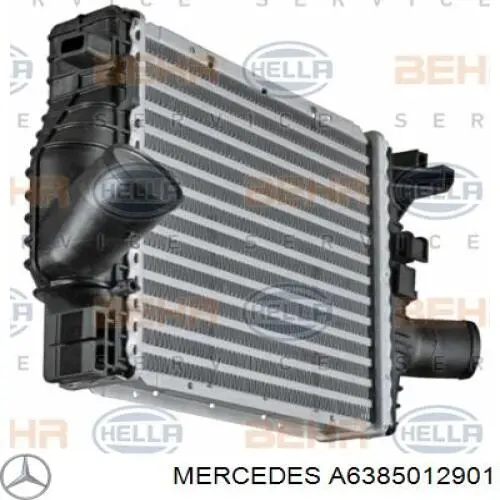 A6385012901 Mercedes Chłodnica intercoolera