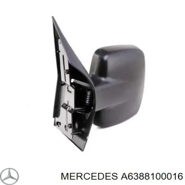 Lusterko wsteczne lewe Mercedes A6388100016 cena, od 57,86 USD