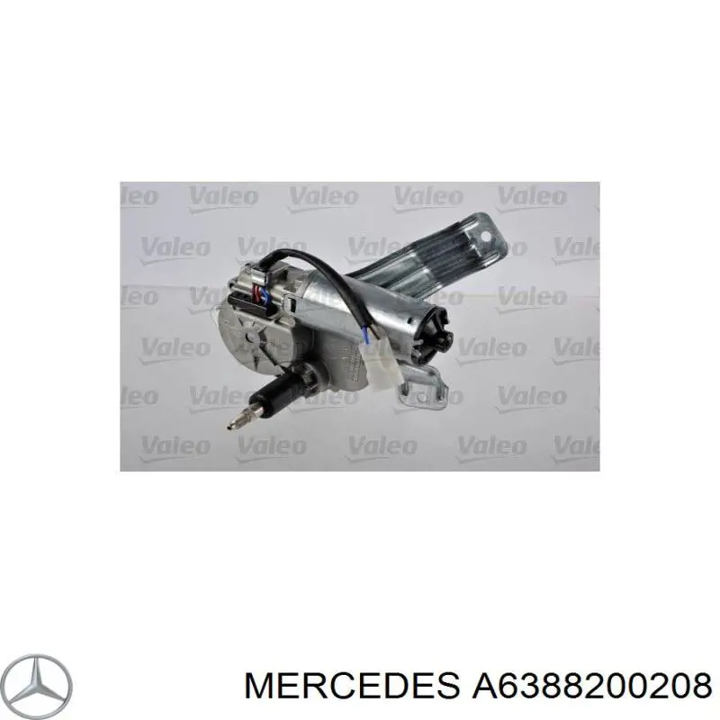 Silniczek wycieraczki tylnej szyby Mercedes A6388200208 cena, od 257,91 USD