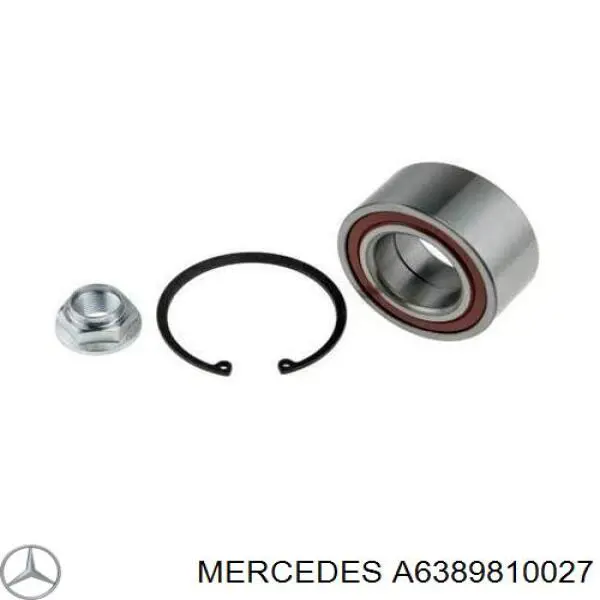 Do koszyka A6389810027 Mercedes Lożysko piasty tylnej/przedniej
