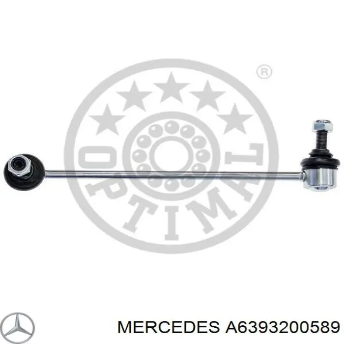 Łącznik stabilizatora przedniego prawy Mercedes A6393200589 cena, od 13,18 USD