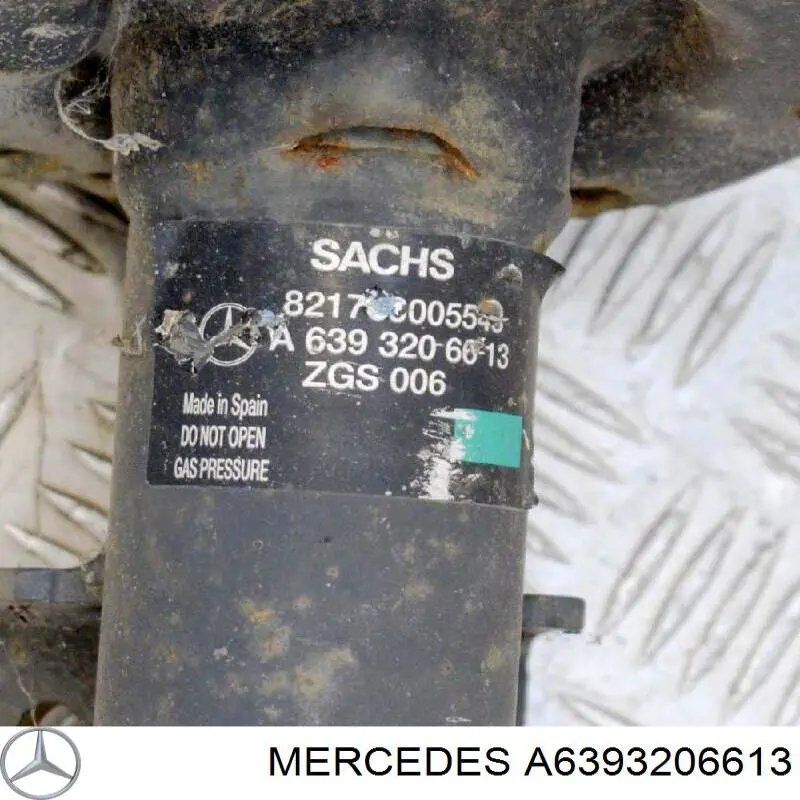 A6393206613 Mercedes Amortyzator przedni