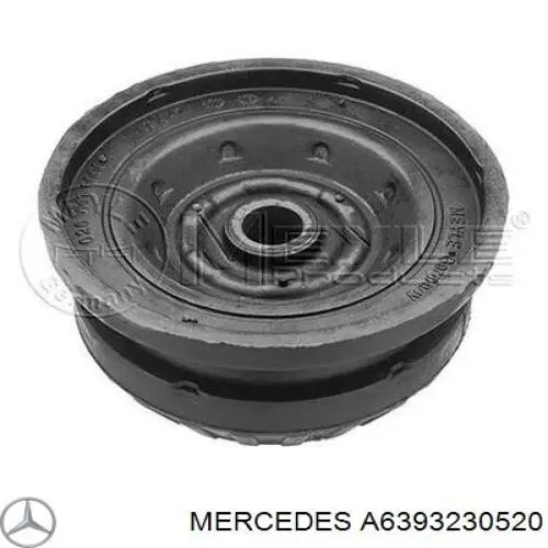 A6393230520 Mercedes Poduszka amortyzatora przedniego