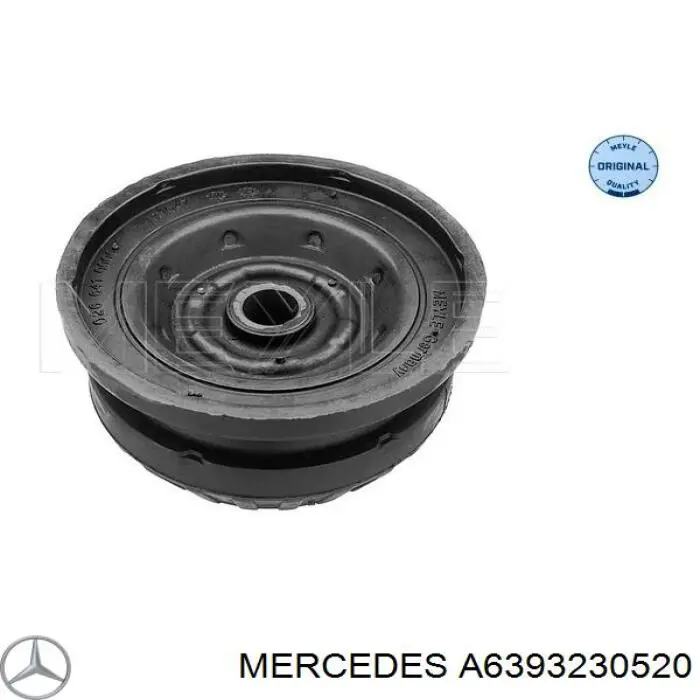 Poduszka amortyzatora przedniego Mercedes A6393230520 cena, od 27,69 USD