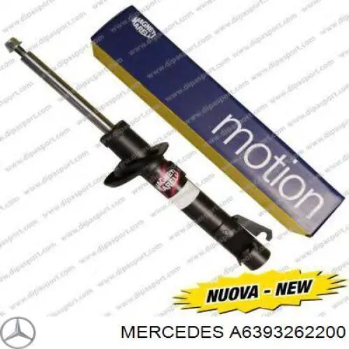 Amortyzator tylny Mercedes A6393262200 cena, od 48,32 USD