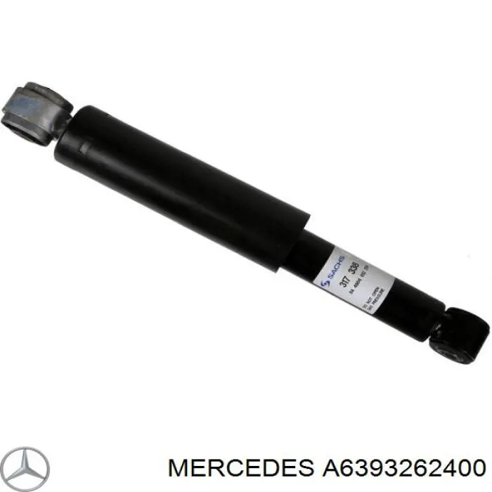 A6393262400 Mercedes Amortyzator tylny