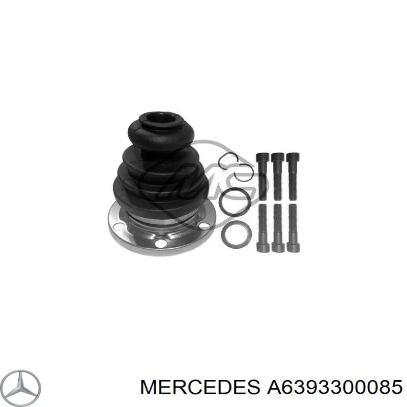 A6393300085 Mercedes Osłona przegubu homokinetycznego półosi przedniej zewnętrzna