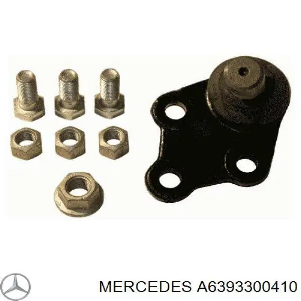 A6393300410 Mercedes Wahacz zawieszenia przedniego dolny lewy
