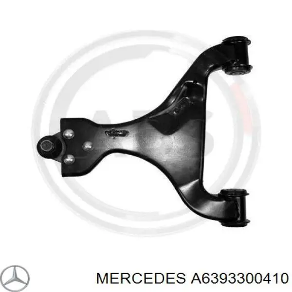 Wahacz zawieszenia przedniego dolny lewy Mercedes A6393300410 cena, od 88,53 USD