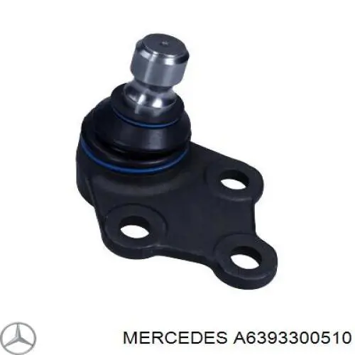 Do koszyka A6393300510 Mercedes Wahacz zawieszenia przedniego dolny prawy