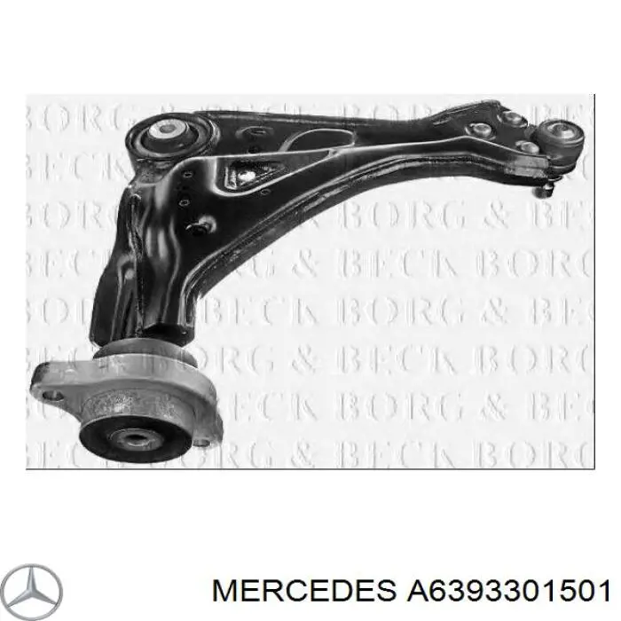 A6393301501 Mercedes Wahacz zawieszenia przedniego dolny prawy