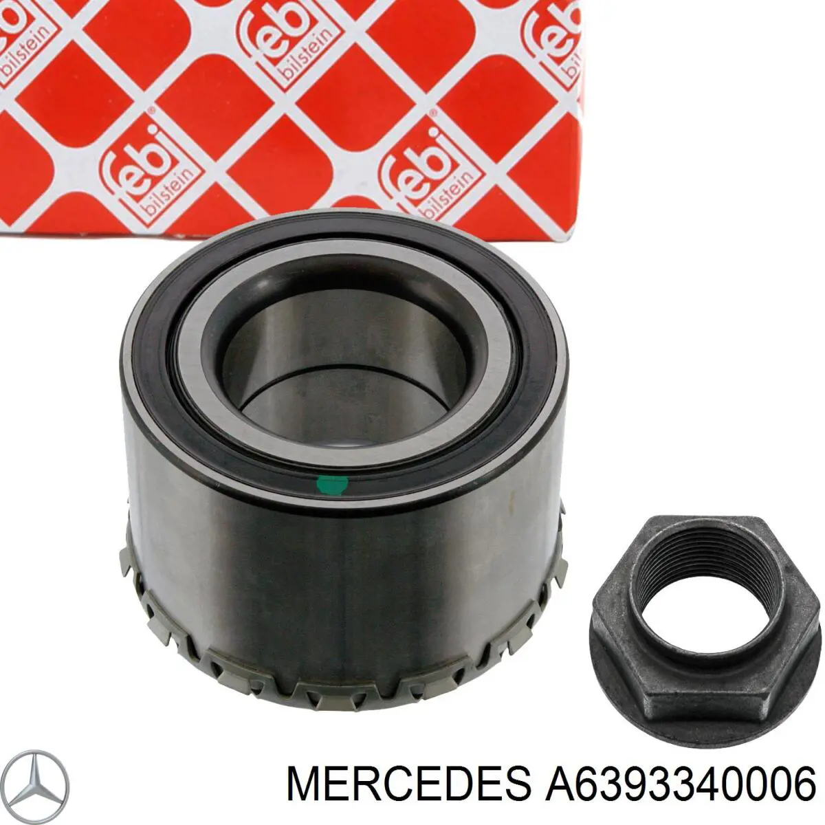 A6393340006 Mercedes Lożysko piasty tylnej