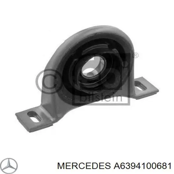 Łożysko podwieszane wału Cardana tylne Mercedes A6394100681 cena, od 26,51 USD