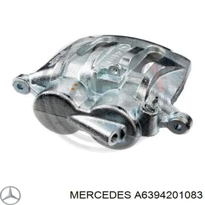 Do koszyka A6394201083 Mercedes Zacisk hamulcowy przedni lewy
