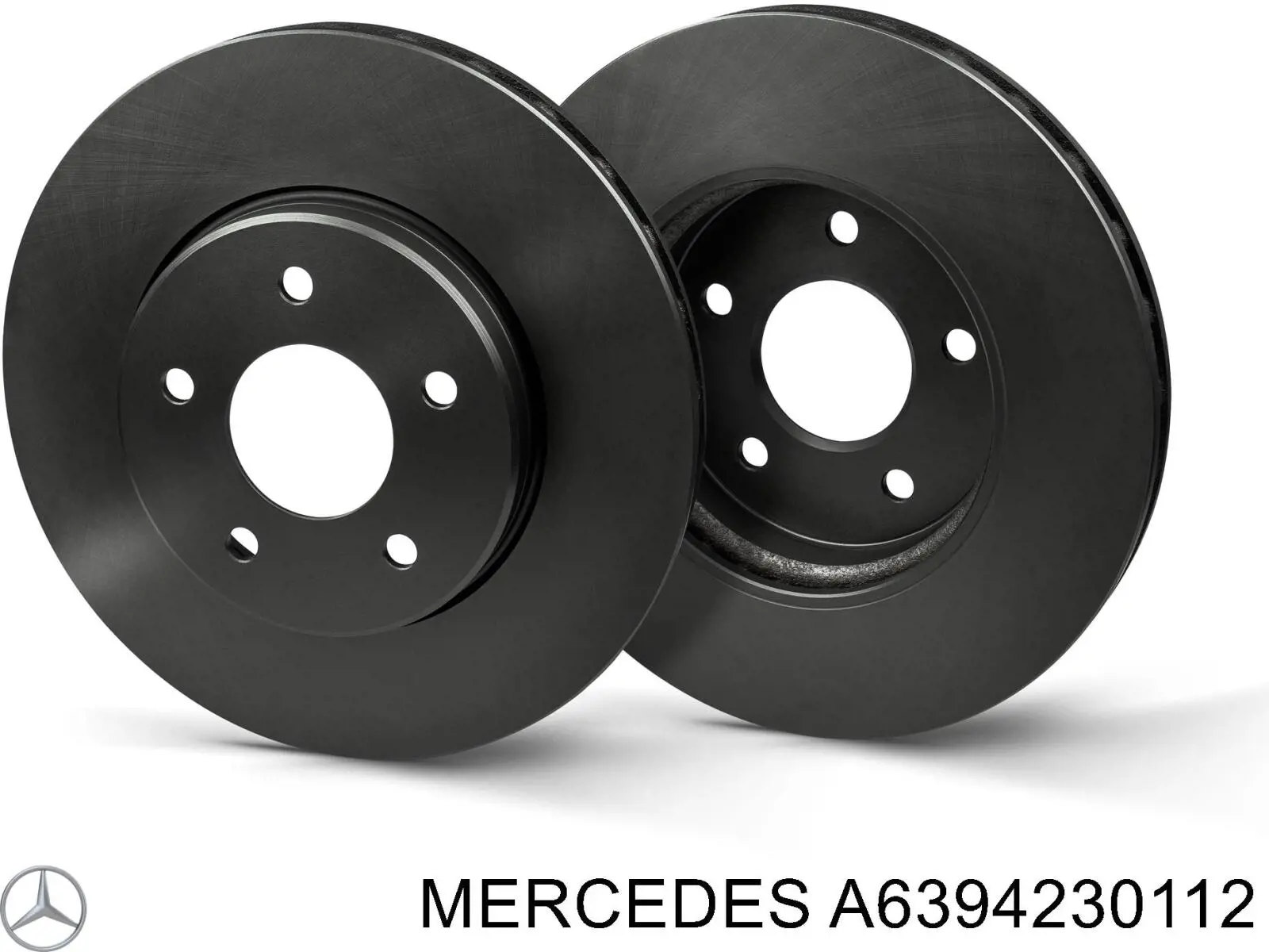 Tarcza hamulcowa tylna Mercedes A6394230112 cena, od 43,90 USD