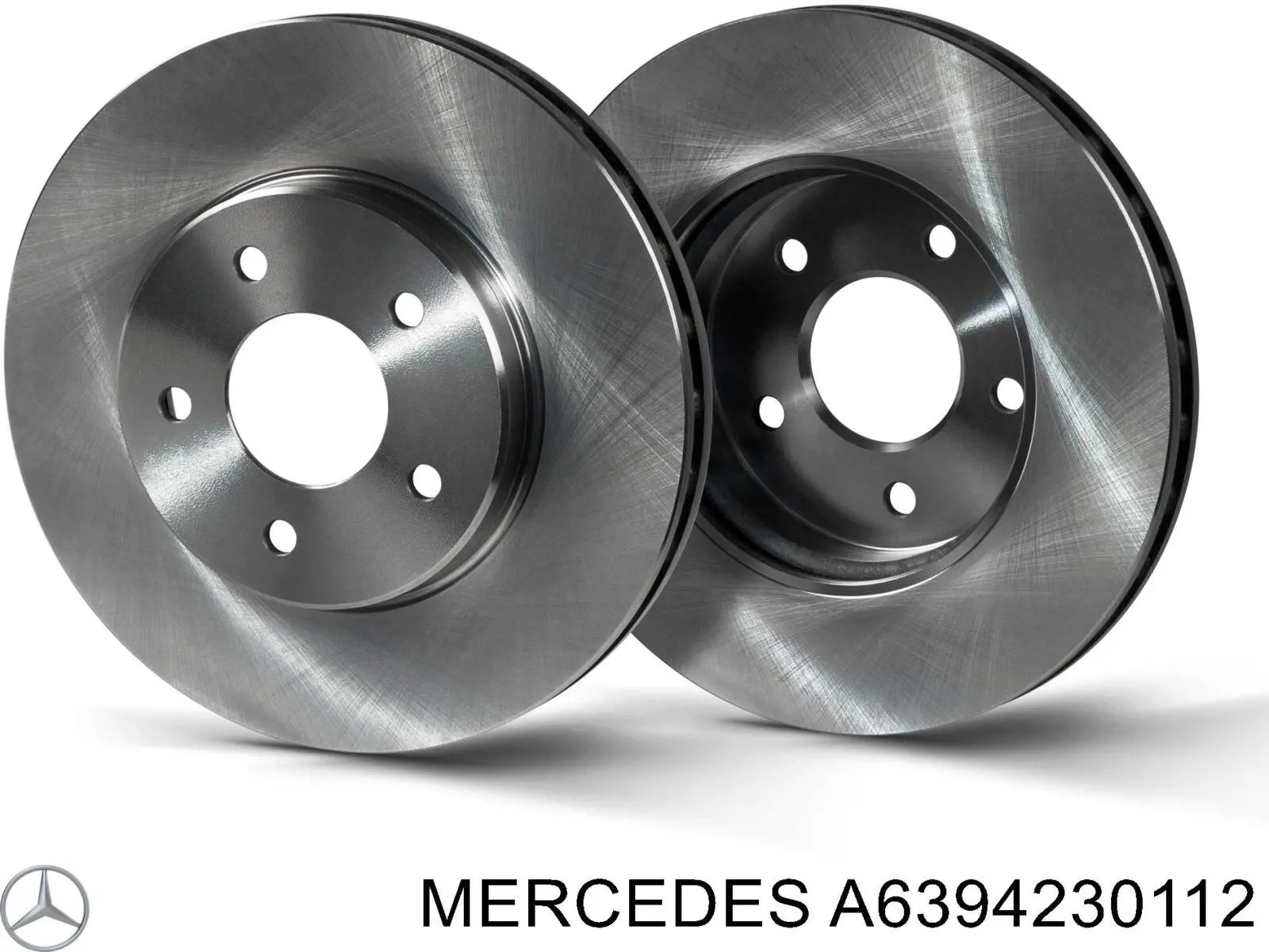 Do koszyka A6394230112 Mercedes Tarcza hamulcowa tylna