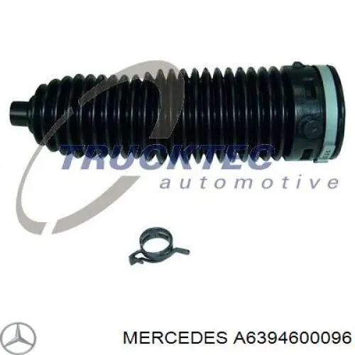 Do koszyka A6394600096 Mercedes Osłona mechanizmu kierowniczego (maglownicy)