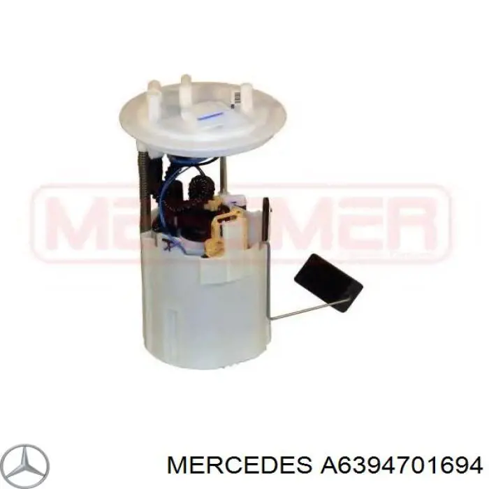 Do koszyka A6394701694 Mercedes Moduł pompy paliwowej z czujnikiem poziomu paliwa