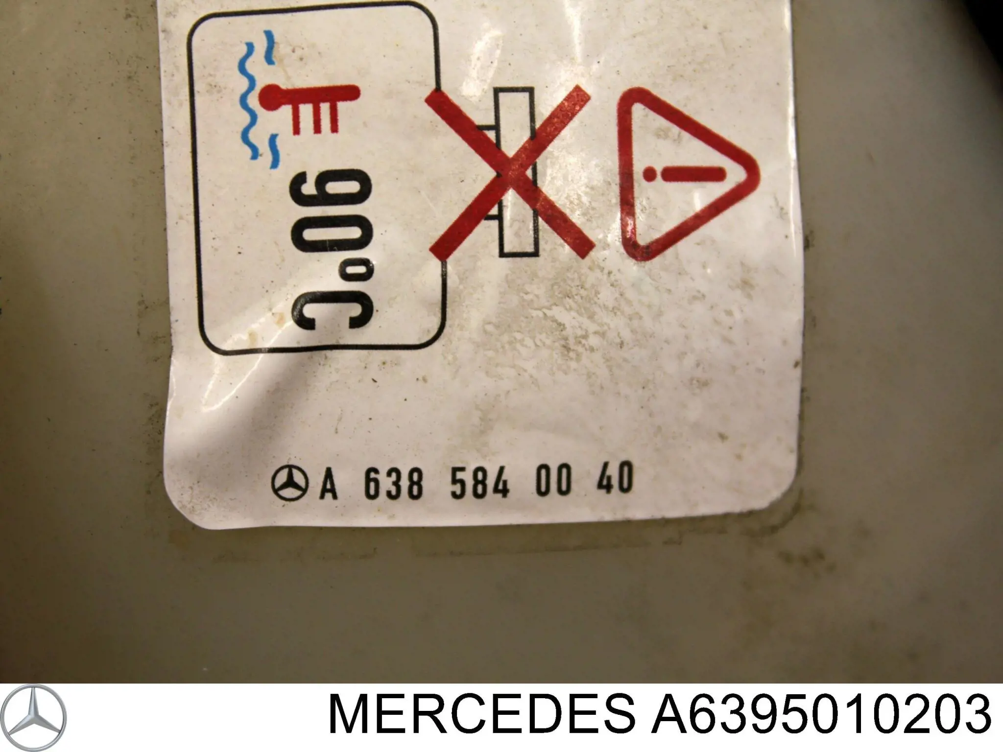 Zbiorniczek wyrównawczy układu chłodzenia Mercedes A6395010203 cena, od 52,78 USD